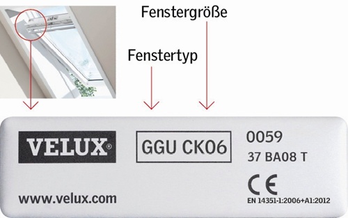 GHU VELUX GPU Schienen weiße GGU Dachfenster eBay Verdunklungsrollo | Orig. DKL GTU GXU